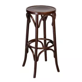 Барный табурет кабаре с каркасом из массива бука цвета орех