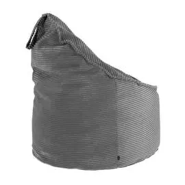 Бескаркасный пуф Marais серого цвета