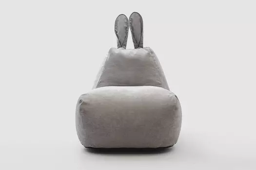 Бескаркасный пуф-заяц большой