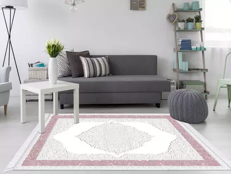 Безворсовый ковер с бахромой 160x230