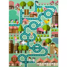 Безворсовый ковер Way 160x230