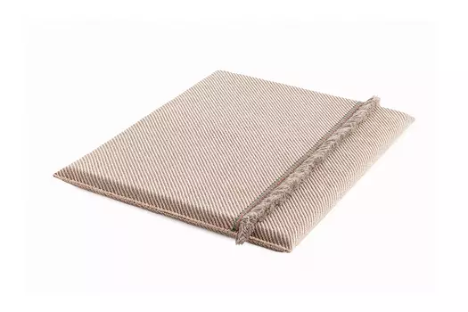 Большой матрац Diagonal Almond-Ivory 140х160