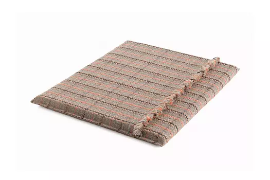 Большой матрац Tartan Terracotta терракотового цвета 140х160
