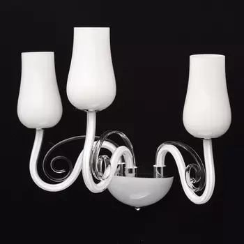 Бра элла белого цвета