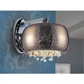 Бра Caelum из зеркального дутого стекла