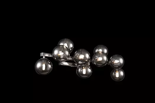 Бра Dallas с плафонами дымчатого цвета