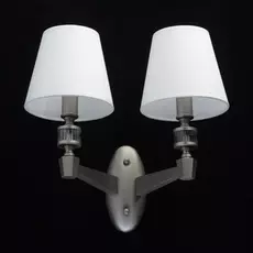 Бра дель рей с белыми абажурами