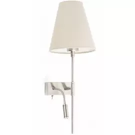 Бра Faro Sabana с ридером и белым абажуром