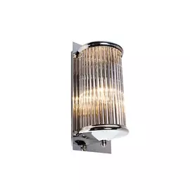 Бра из металла и стекла