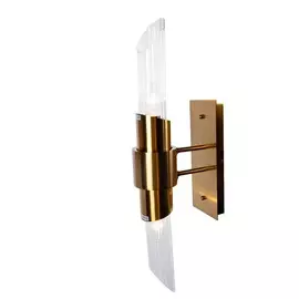 Бра из металла и стекла