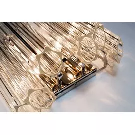 Бра из прозрачного стекла