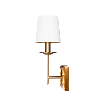 Бра настенное Dart с белым абажуром