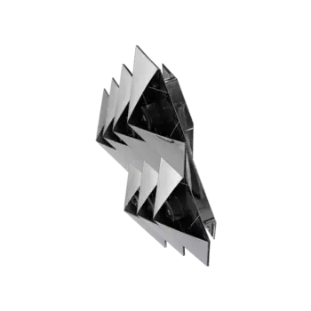 Бра настенное Favus серебристого цвета