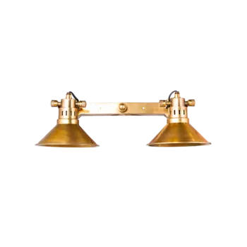 Бра настенное Theos Duo золотого цвета