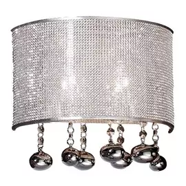 Бра Schuller Andromeda с подвесками из стекла