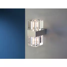 Бра Schuller Cubic с плафонами из стекла