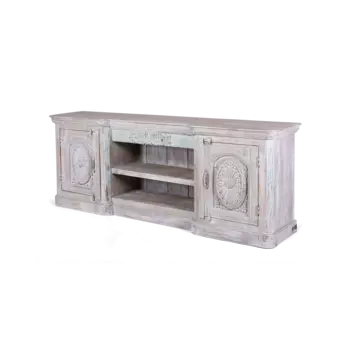 Буфет Florum Magnific бежево-серого цвета