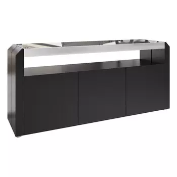 Буфет Techno черного цвета