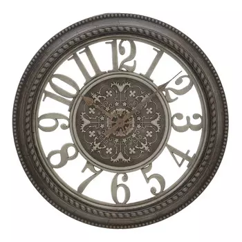 Часы настенные из пластика с кварцевым механизмом