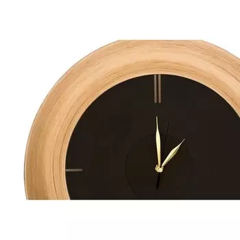 Часы настенные кварцевые Nio ясень черный
