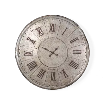 Часы настенные Miseria серого цвета