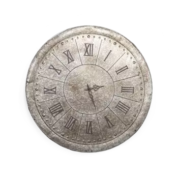 Часы настенные Miseria серого цвета