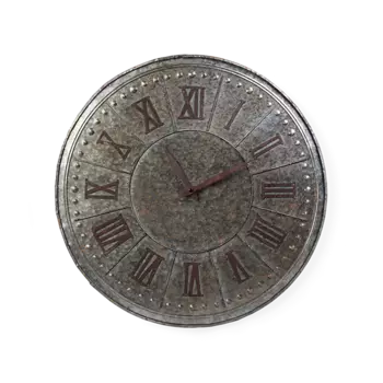 Часы настенные Miseria серого цвета