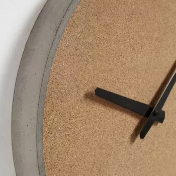 Часы настенные Stacks с циферблатом из пробки