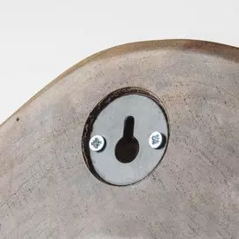 Часы настенные Togh из массива дерева акация