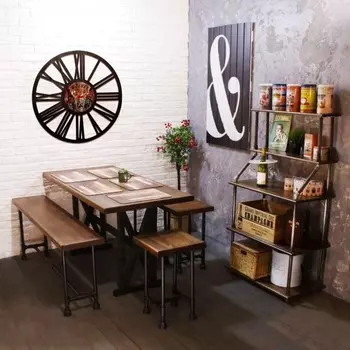 Часы настенные Whiskey с ярким принтом