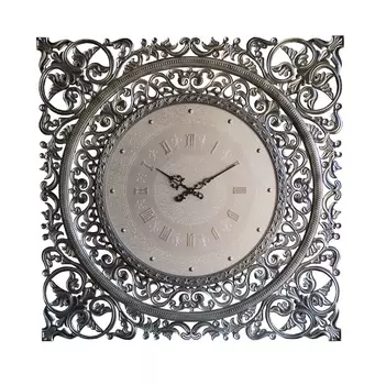 Часы с подсветкой Viktor серебристого цвета