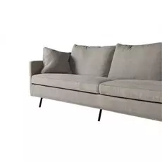 Четырехместный диван Julia светло-серого цвета