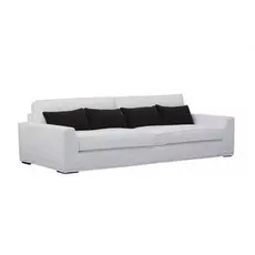 Четырехместный диван New York белого цвета