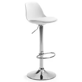 Cтул барный Orlando белого цвета