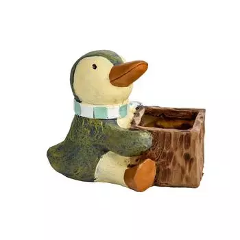 Цветочный горшок пингвин