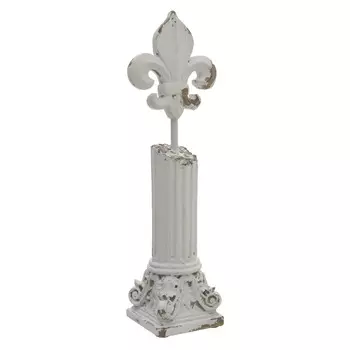 Декор настольный белого цвета