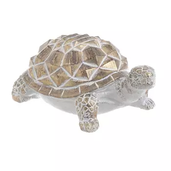 Декор настольный черепаха золотого цвета