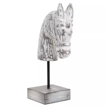 Декор настольный из дерева и металла