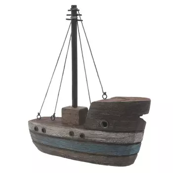Декор настольный лодка