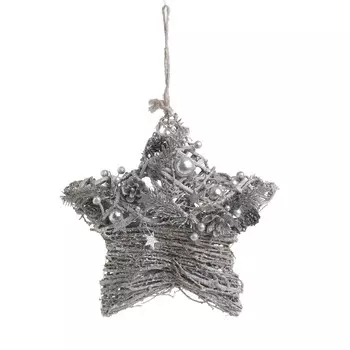 Декор подвесной новогодняя звездочка