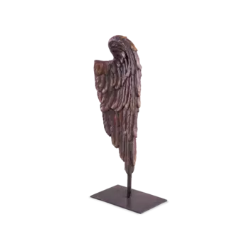 Декор Wing большой коричневого цвета