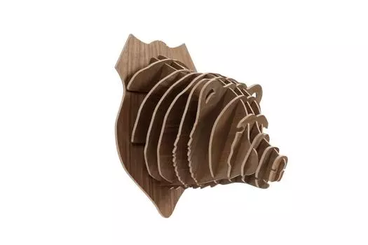 Декоративная голова медведя Bitzen Brown