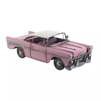 Декоративная машина ретро автомобиль розового цвета