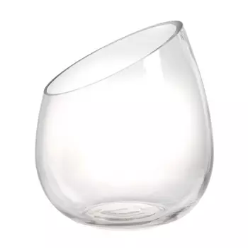 Декоративная ваза из стекла