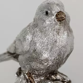 Декоративное блюдо Top серебристого цвета