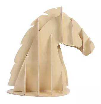 Декоративный бюст лошади Vixen Light Brown