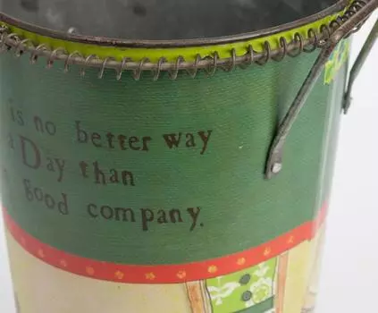 Декоративный цветочный горшок Tea Time