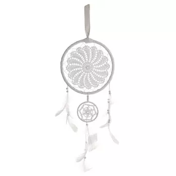 Декоративный подвес белого цвета