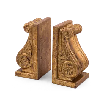 Держатель для книг Kroonlijst золотого цвета