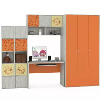 Детская стенка тетрис со столом